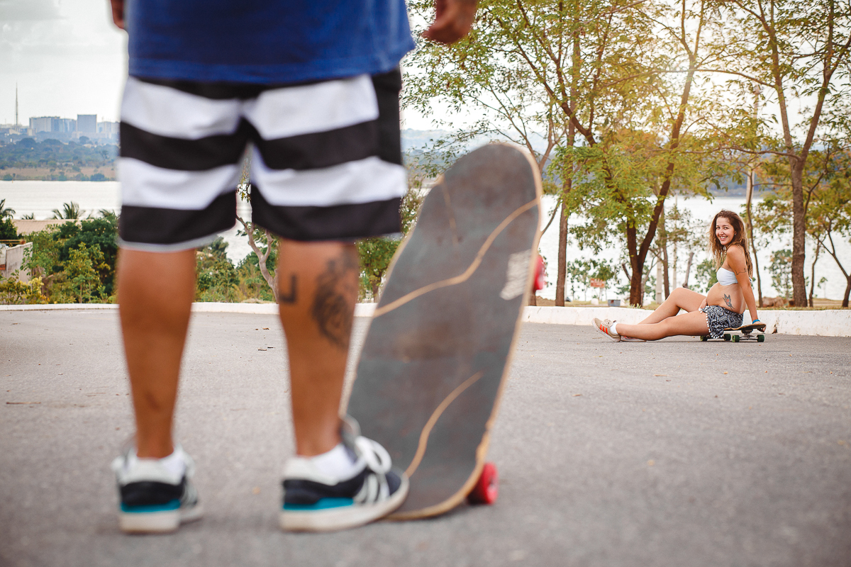 Ensaio de Gestante em Brasília - Córrego do Urubu - Ermida Dom BoscoDom Bosco