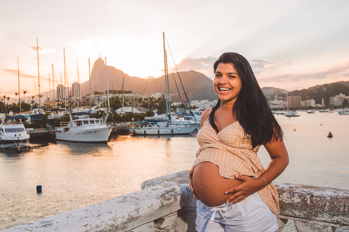 Ensaio Lifestyle de Família - Gestante - Urca - RJ