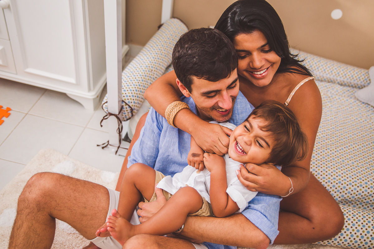 Ensaio Lifestyle de Família - Gestante - Urca - RJ