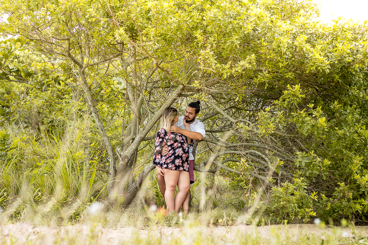 Ensaio de Gestante na Praia de Camboinhas
