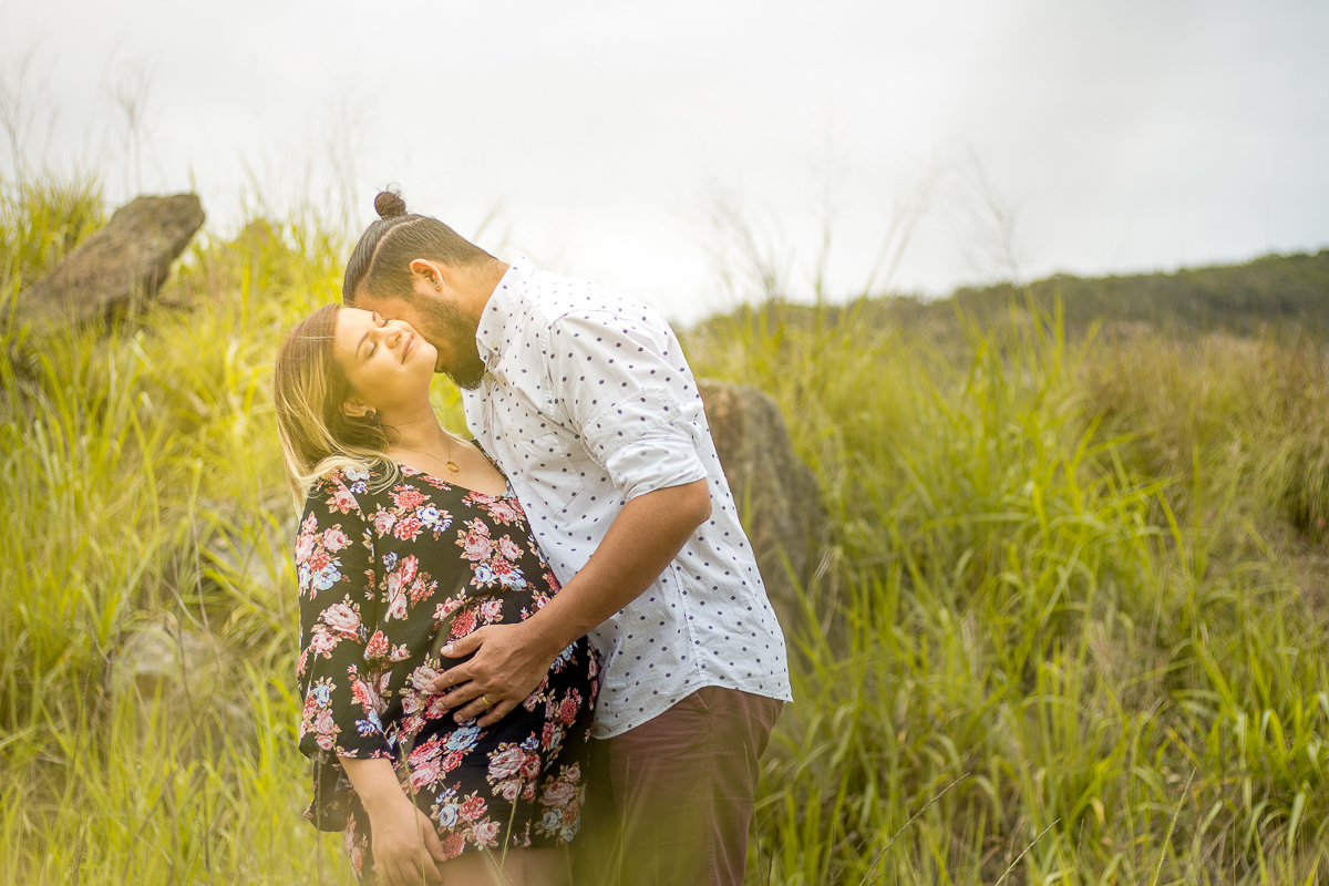 Ensaio de Gestante na Praia de Camboinhas