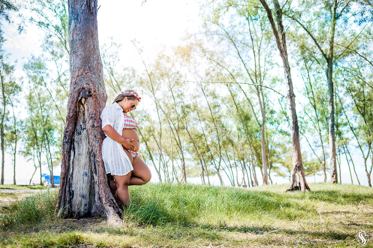 Ensaio de Gestante na Praia do Pontal em Arraial do Cabo