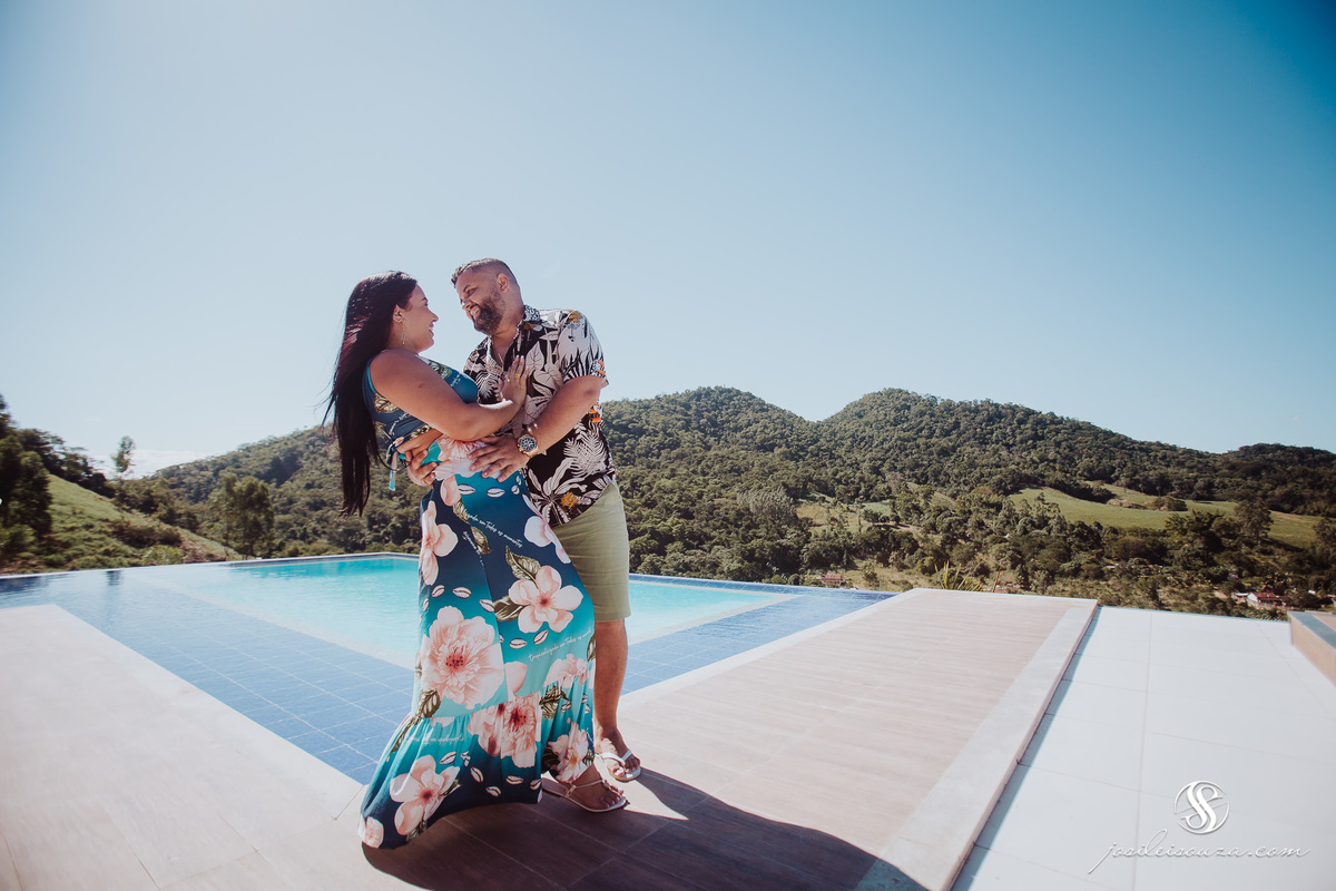 E-session , Save The Date, Ensaio de Casal Cachoeira de Tomascar