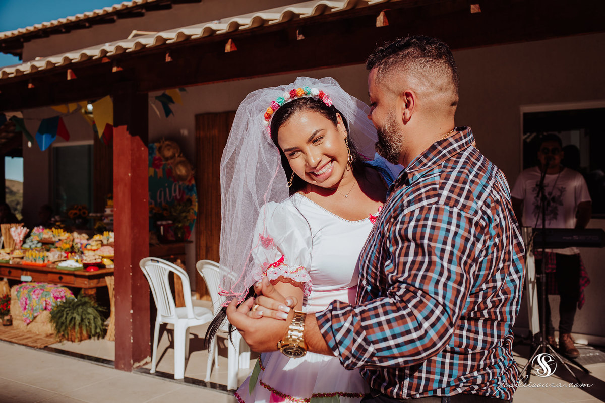 Ensaio Fotográfico Casal Caipira