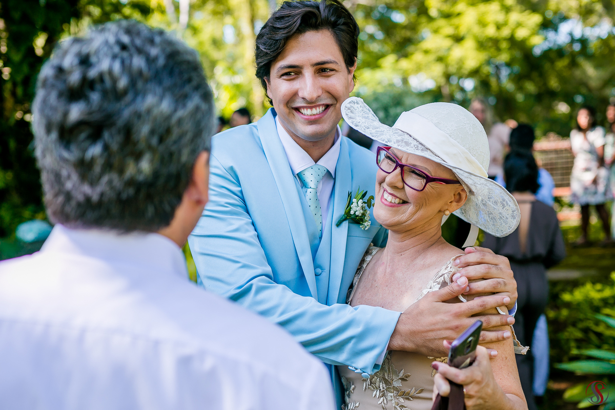 Cortejo casamento de dia RJ - Fotografia de casamento ao ar livre
