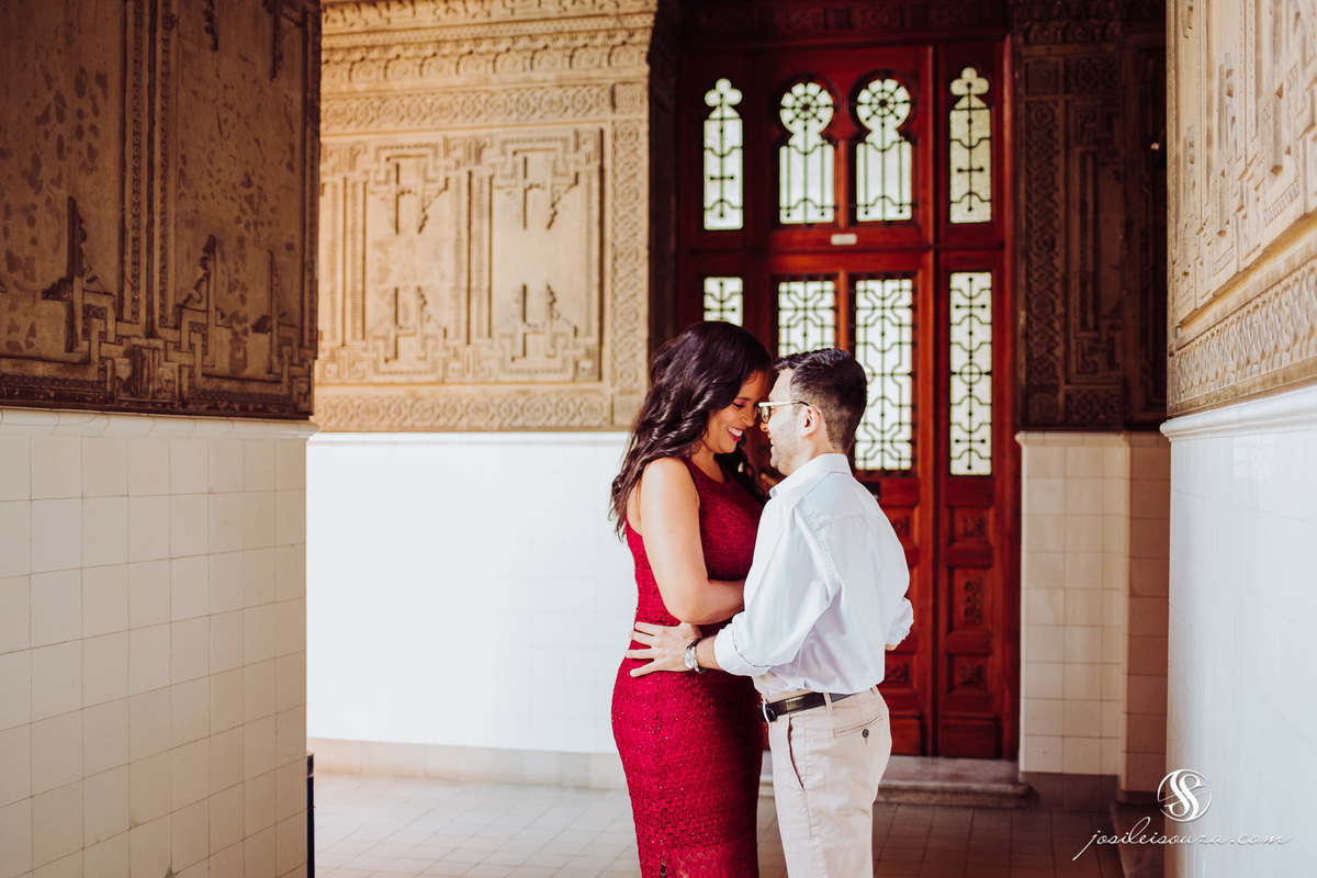Ensaio Pré Casamento no Castelo Mourisco na Fiocruz - RJ