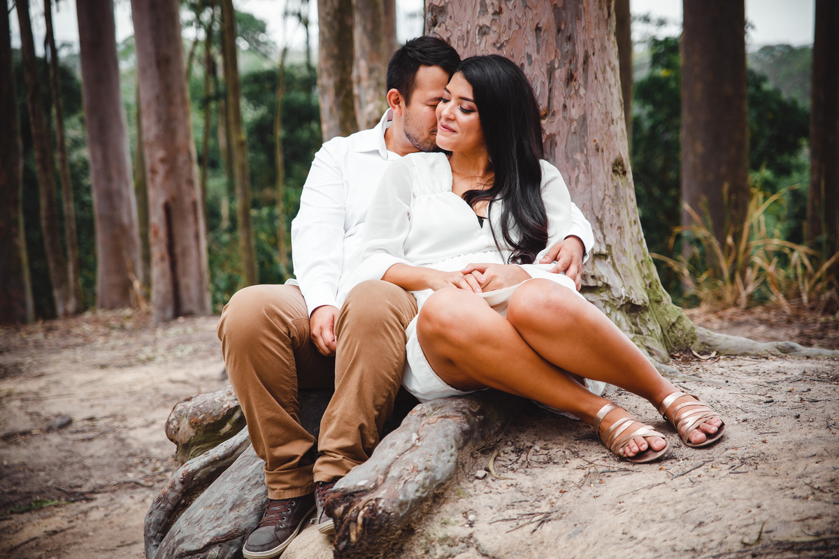 Ensaio de Casal no Parque da Cidade