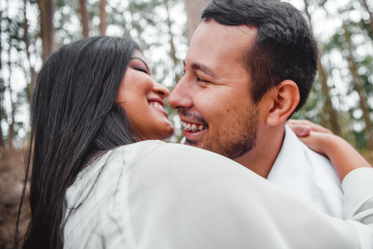 Ensaio Pré Casamento em Niterói - Parque da Cidade - Trilha dos Eucaliptos
