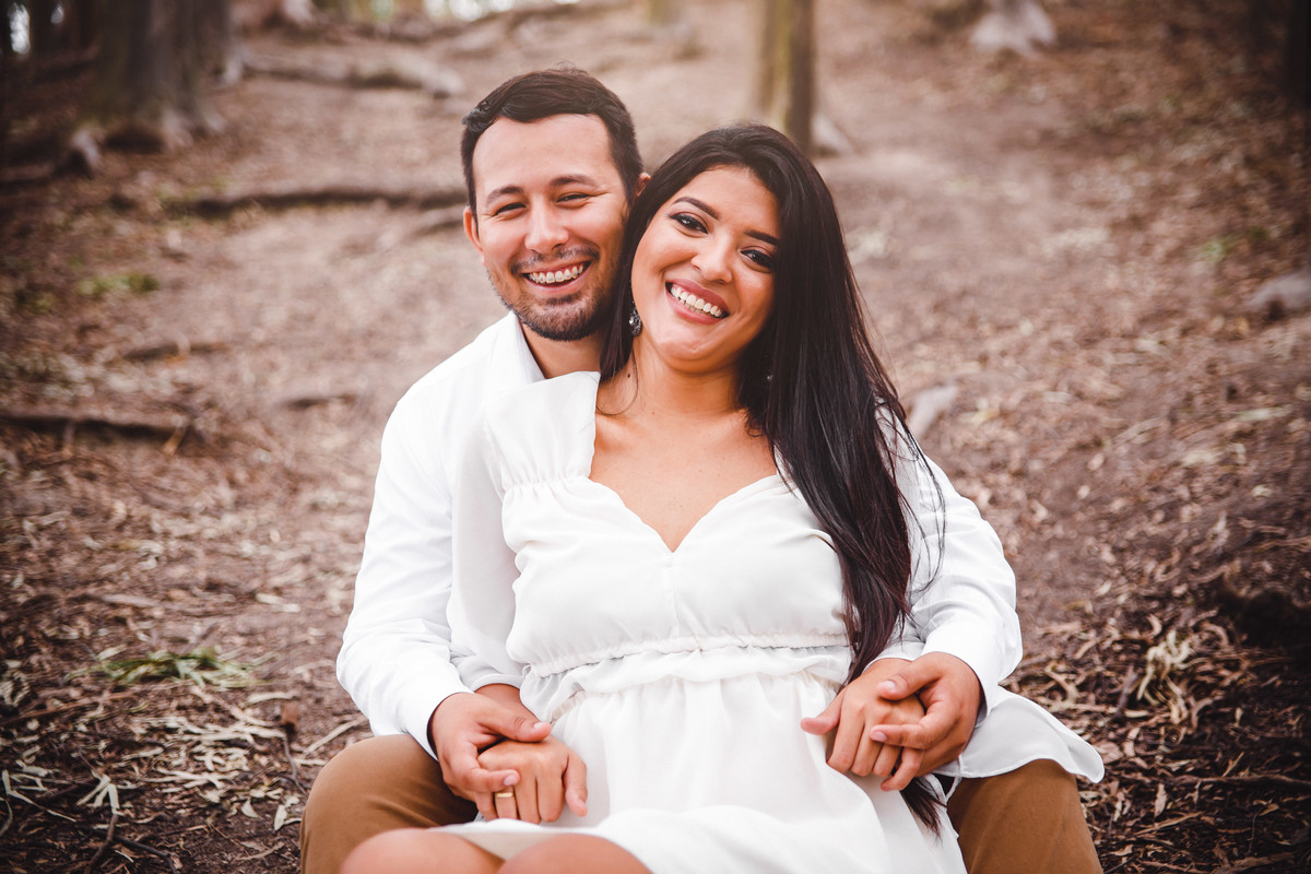 Ensaio Pré Casamento em Niterói - Parque da Cidade - Trilha dos Eucaliptos