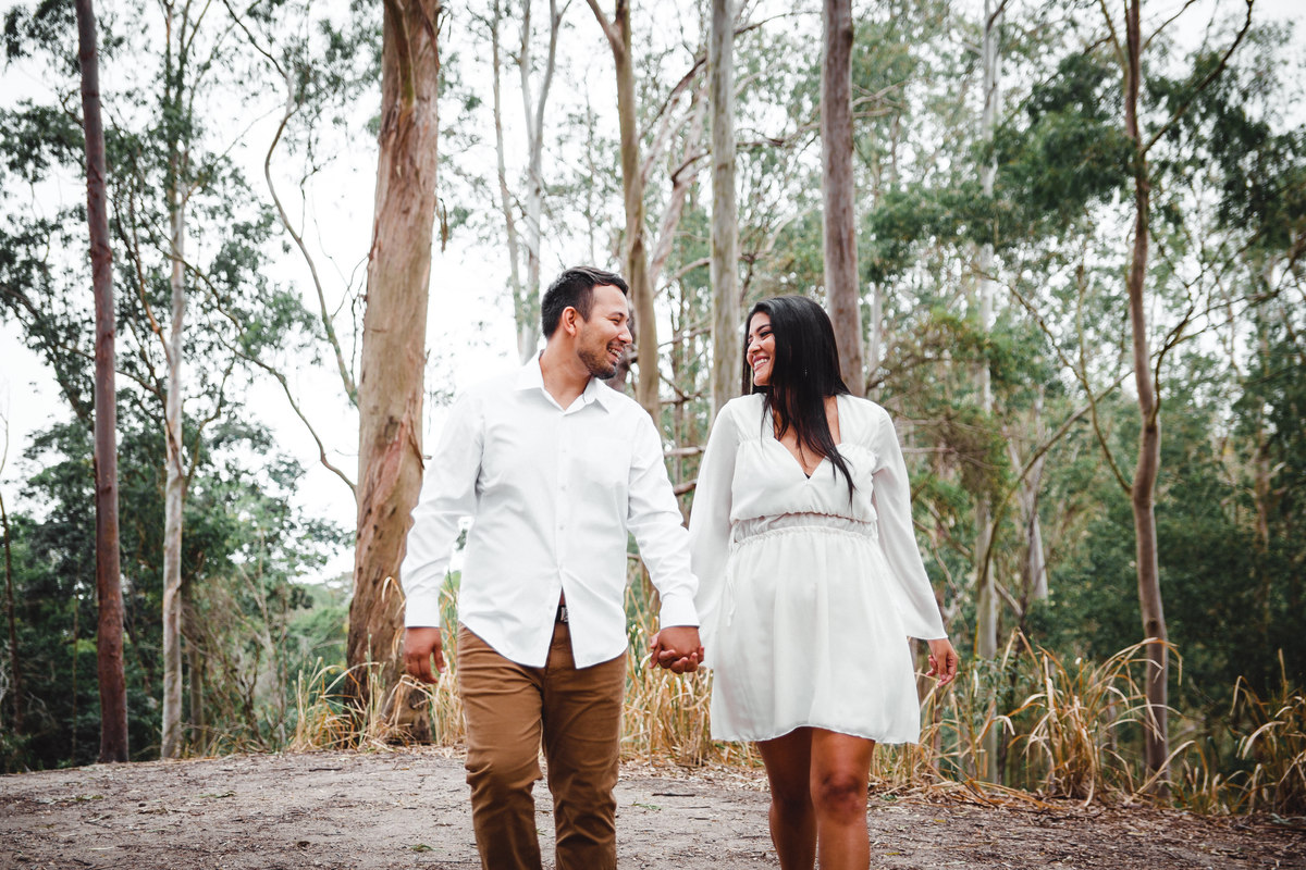Ensaio de Casal no Parque da Cidade