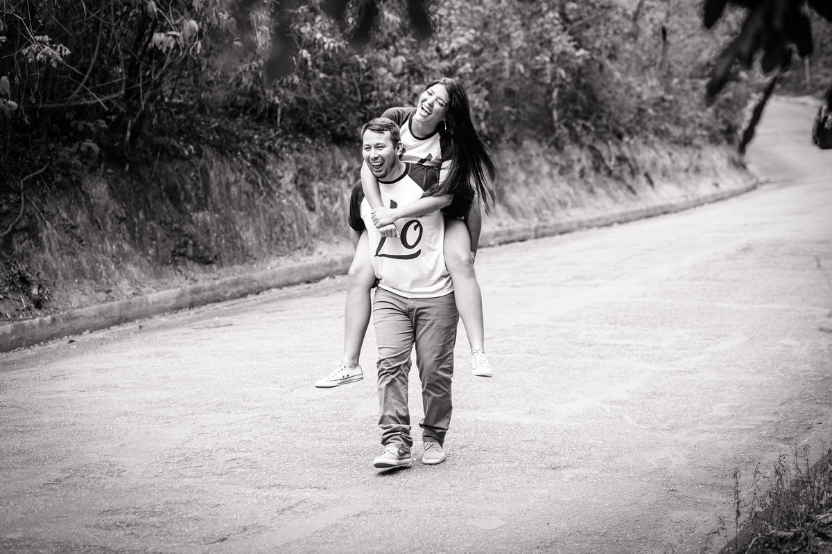 Ensaio de Pré Casamento na Floresta RJ