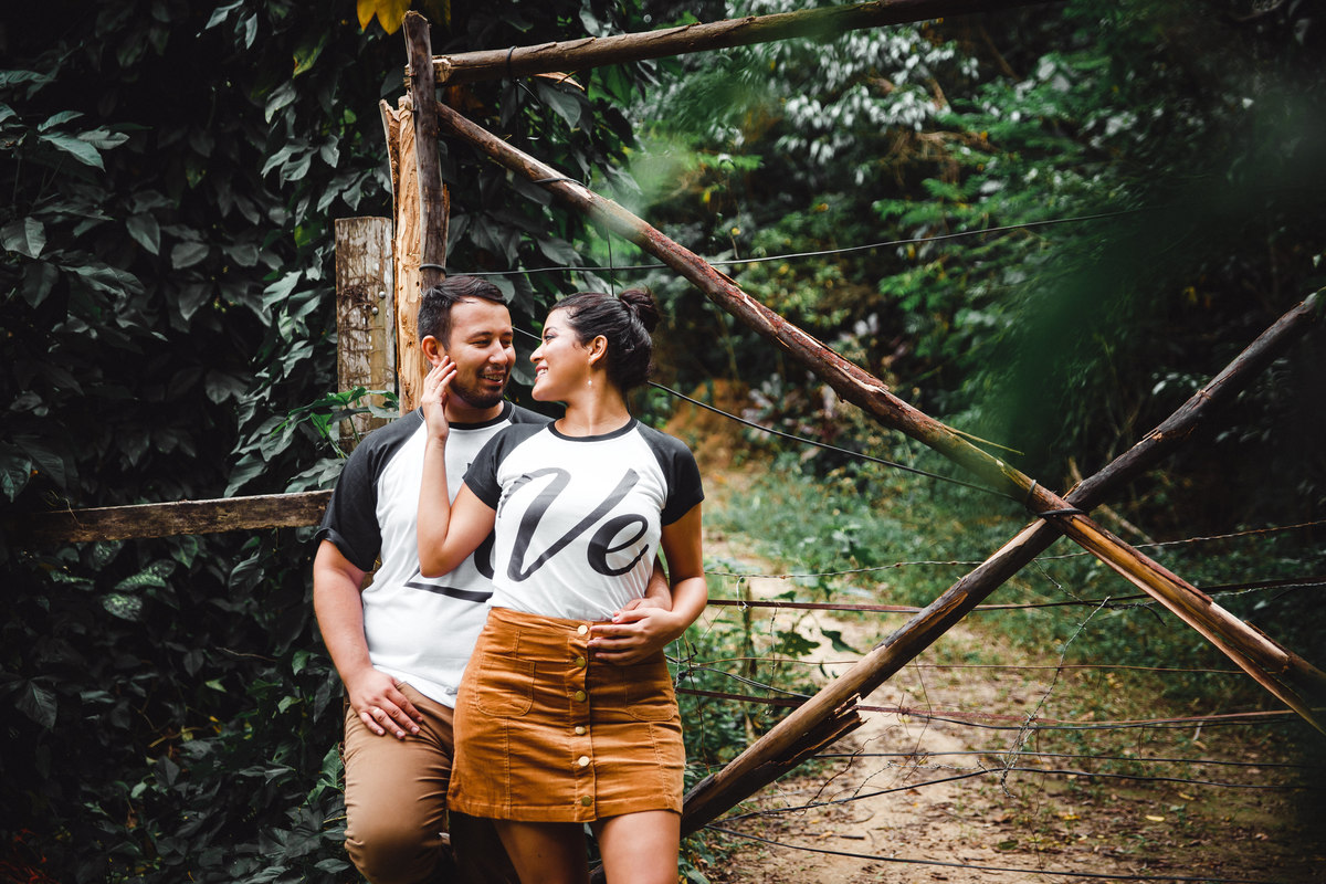 Ensaio de Pré Casamento na Floresta RJ