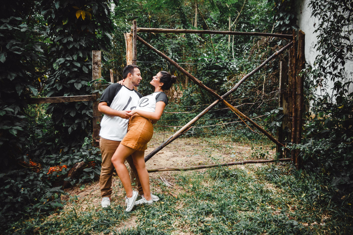 Ensaio de Pré Casamento na Floresta RJ