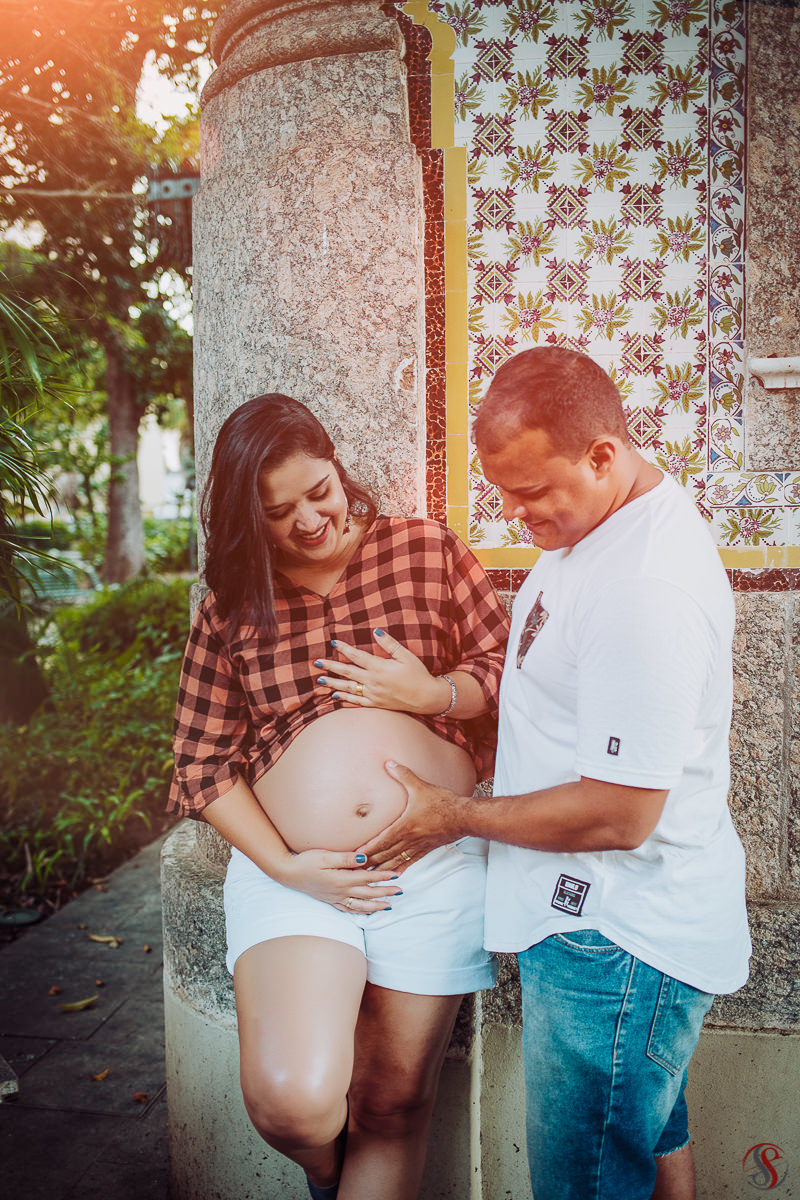 Ensaio de Grávida em Niterói no Solar do Jambeiro
