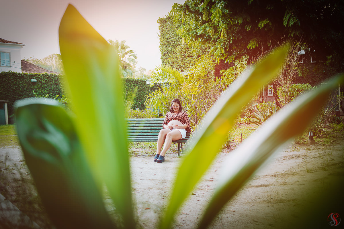 Ensaio de Gestante no Solar do Jambeiro em Niterói