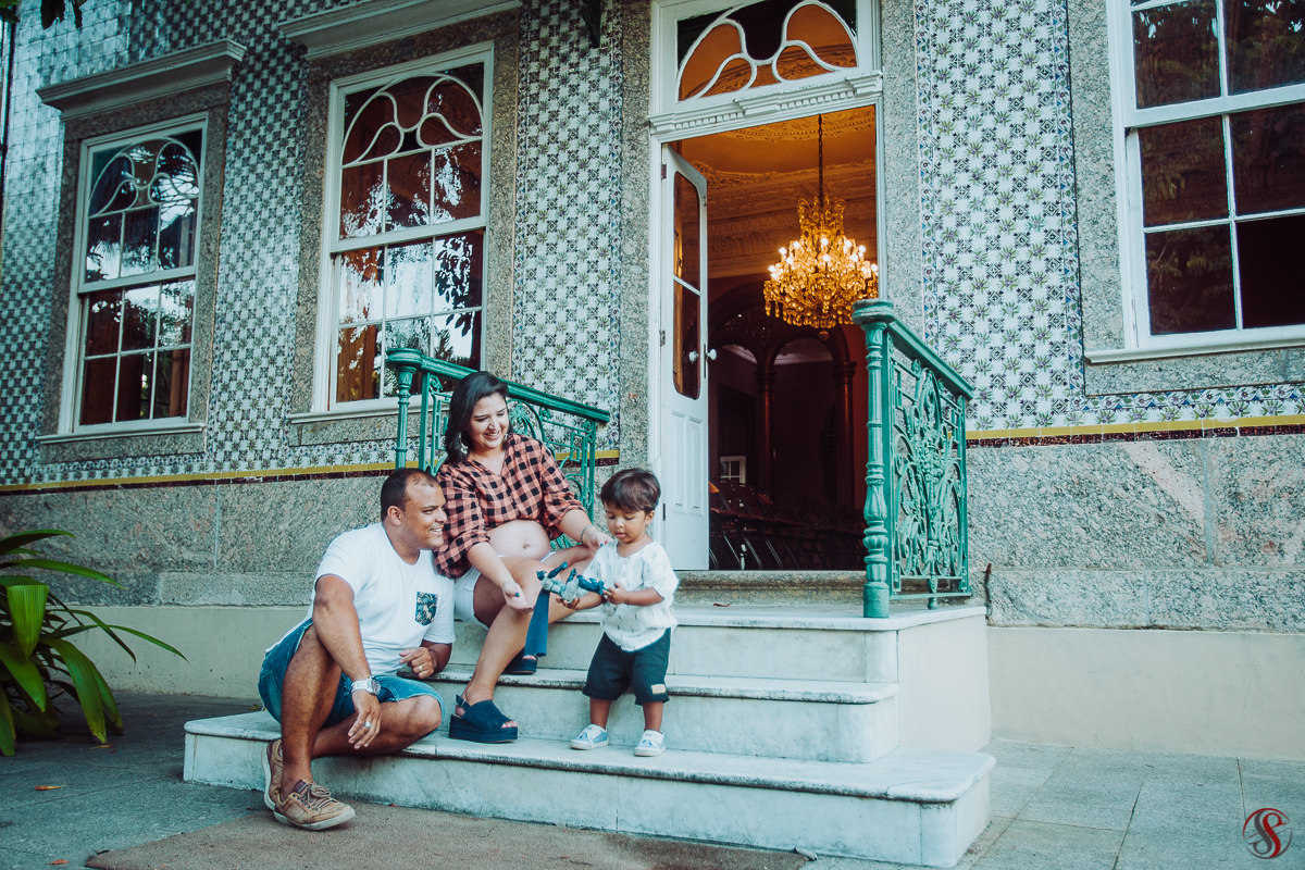Ensaio de Gestante no Solar do Jambeiro em Niterói