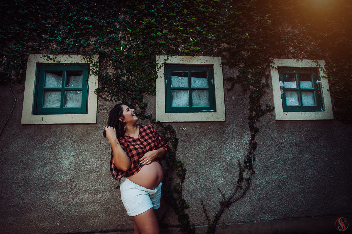 Ensaio de Gestante no Palacete Bartholdy Niterói