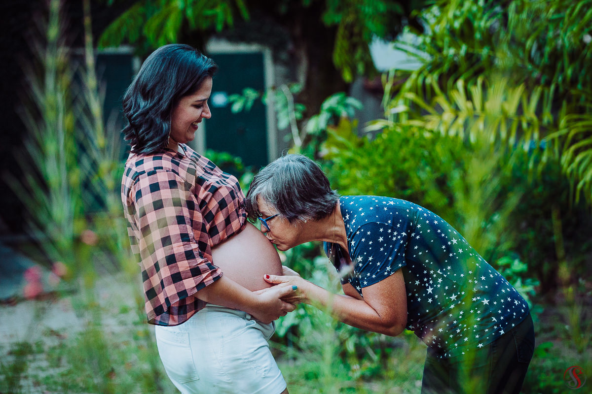 Ensaio de Grávida em Niterói no Solar do Jambeiro