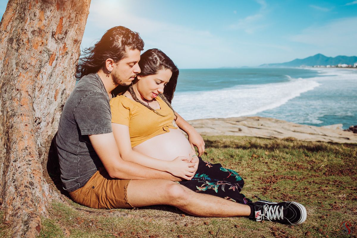 Ensaio de Gestante na Praia de Saquarema - RJ