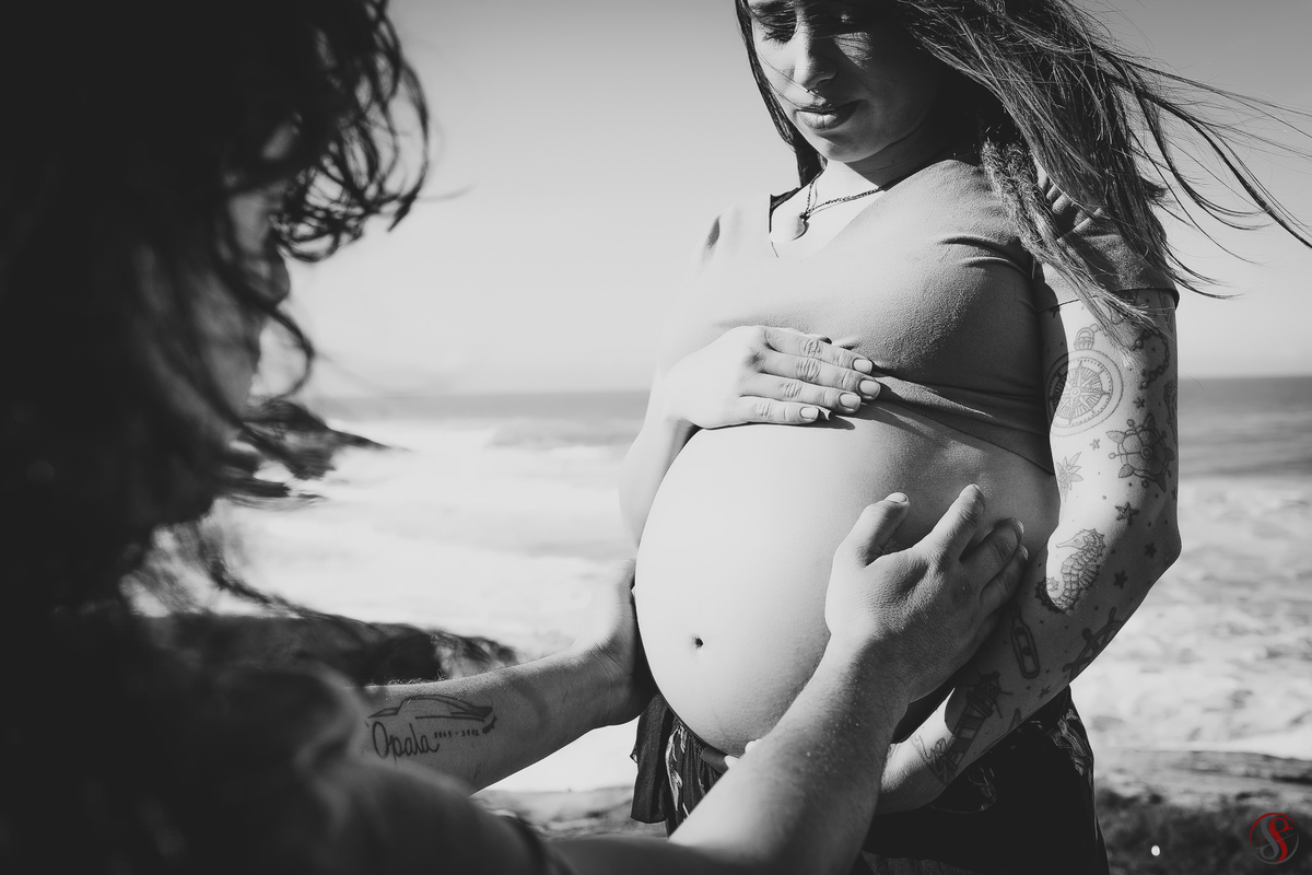 Ensaio de Grávida em Saquarema - RJ