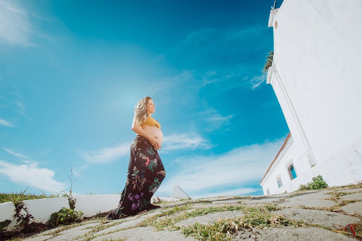 Ensaio de Grávida em Saquarema - RJ