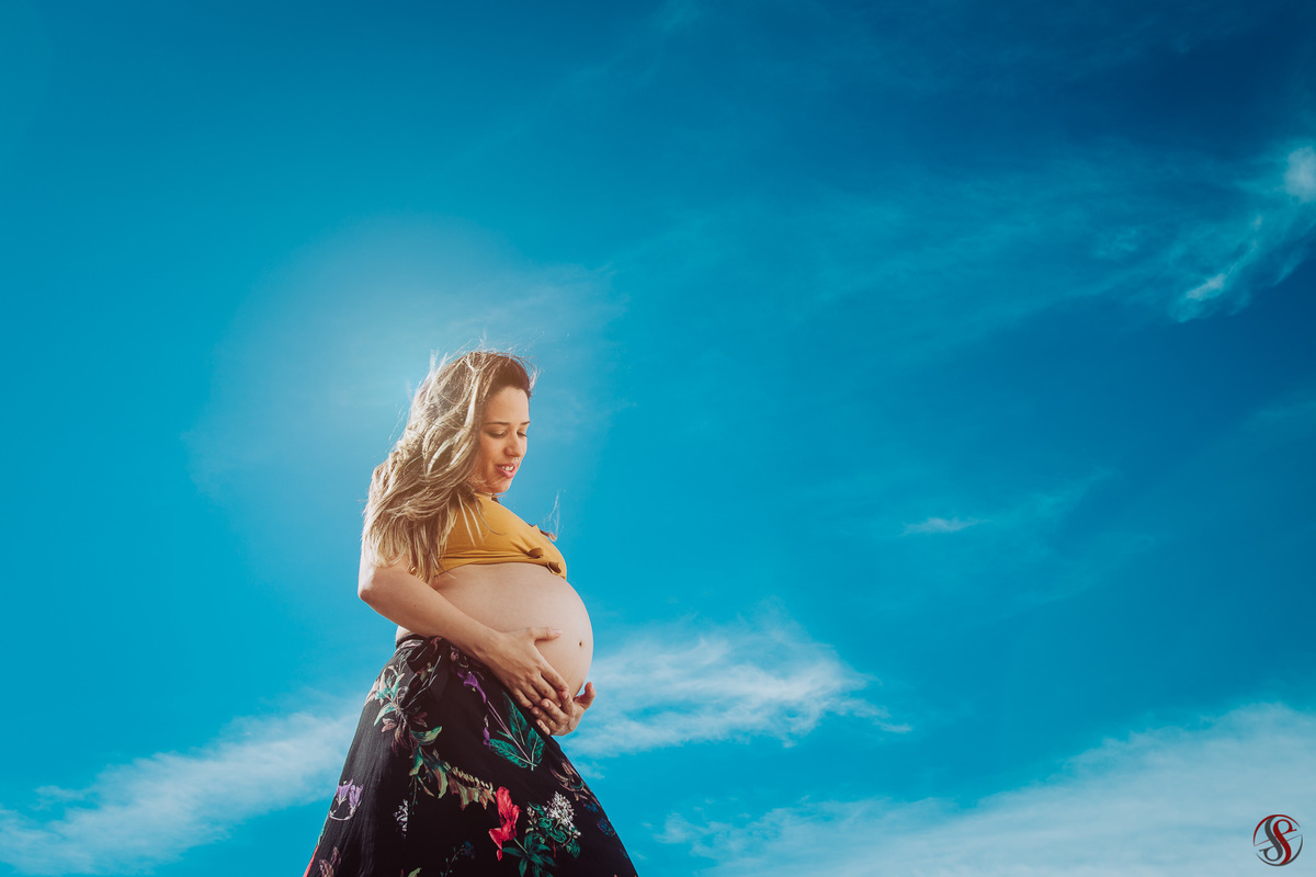 Ensaio de Grávida em Saquarema - RJ