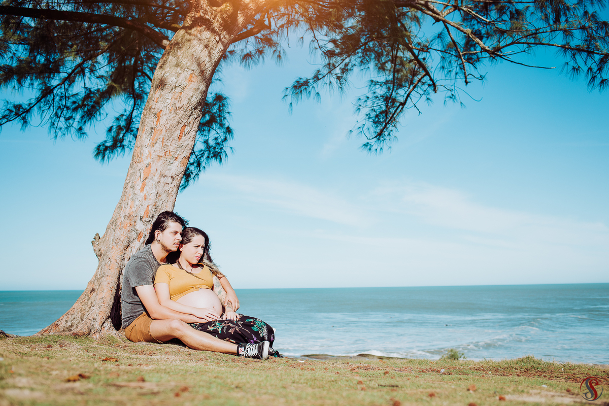 Ensaio de Gestante na Praia de Saquarema - RJ