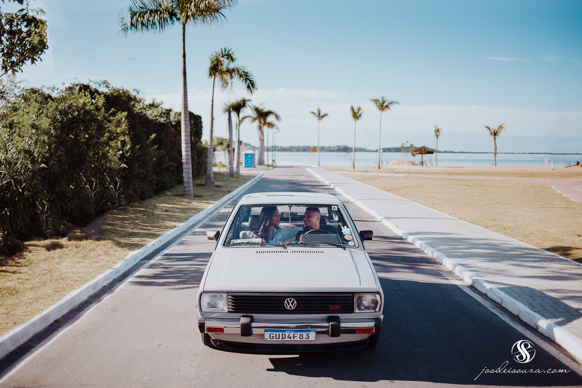 Ensaio de Casal com Gol Quadrado