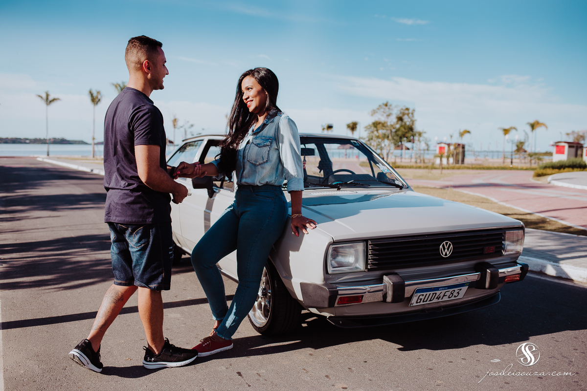 Ensaio de Casal com Gol Quadrado