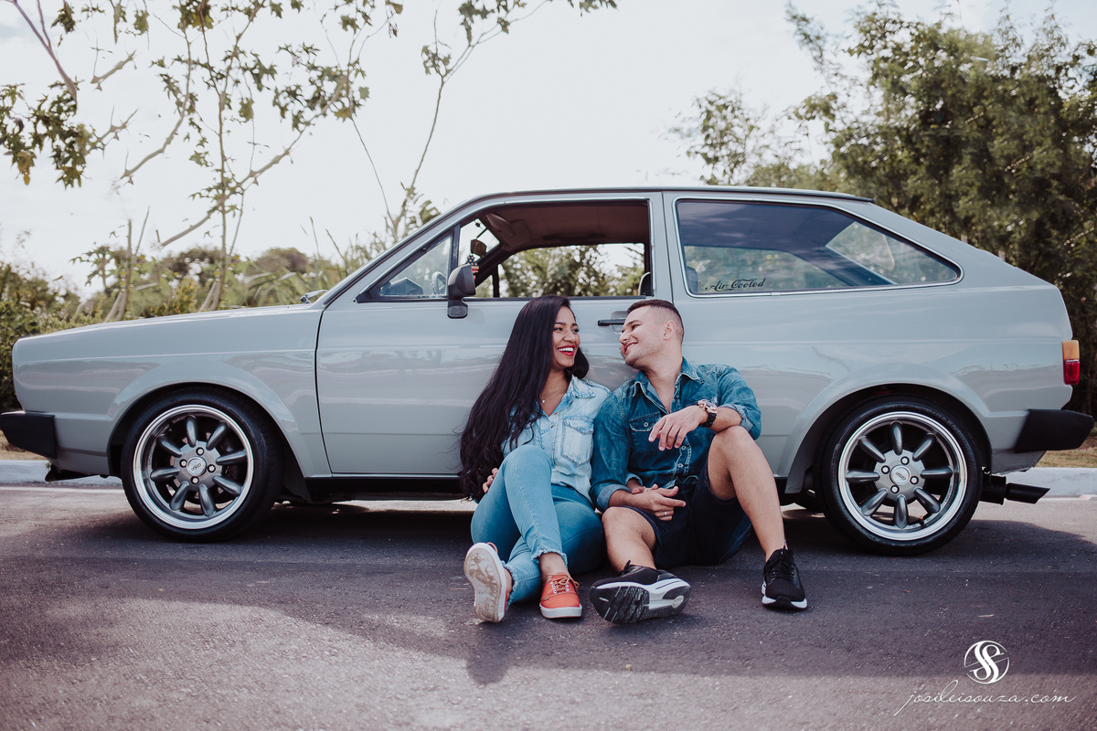 Ensaio de Casal no Rio de Janeiro com carro