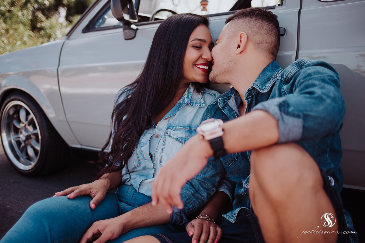 Ensaio de Casal no Rio de Janeiro com carro