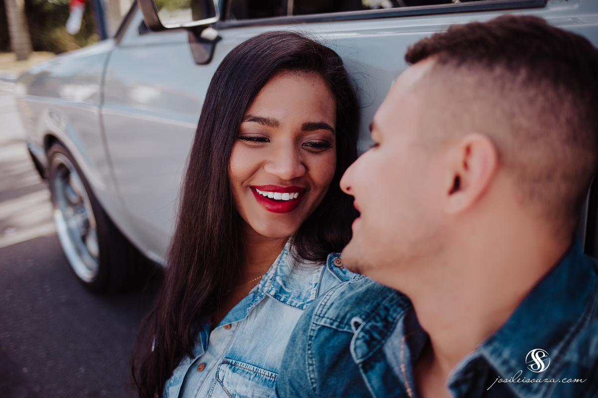 Ensaio de Casal com Gol Quadrado