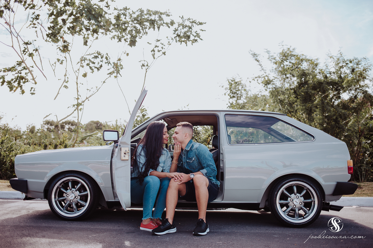 Ensaio de Casal com Gol Quadrado