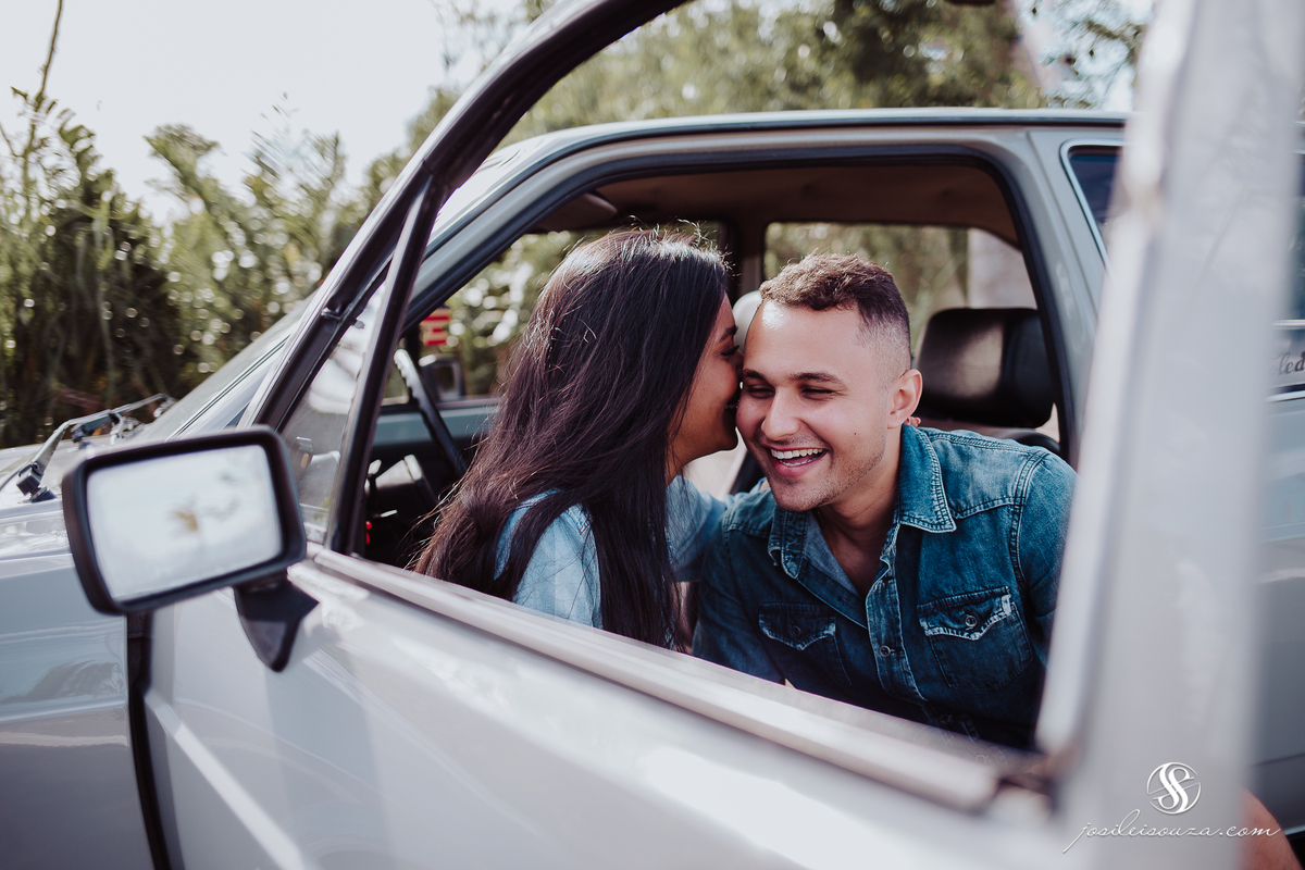 Ensaio de Casal com Gol Quadrado