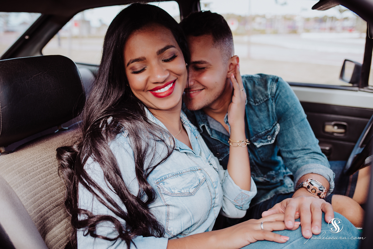 Ensaio de Casal com Gol Quadrado