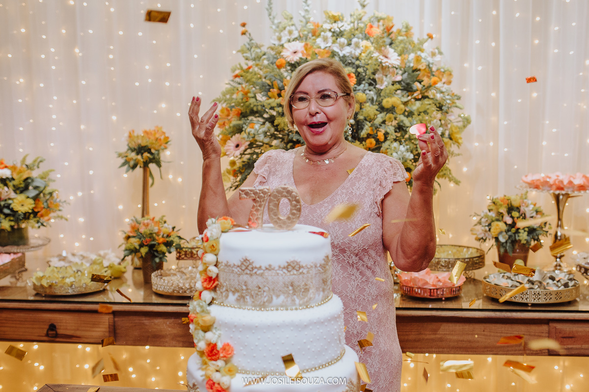 Festa de 70 anos no Rio de Janeiro