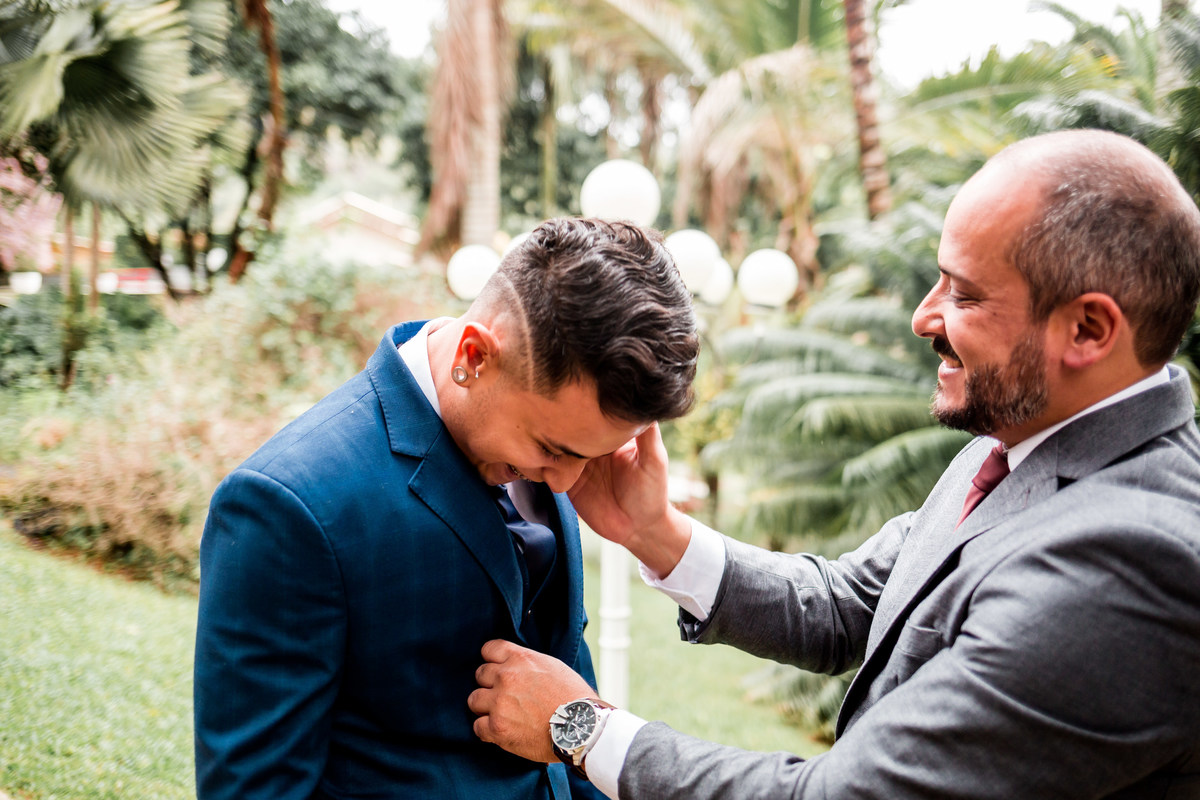 Pousada Pedras Brancas - Making Of do Noivo - Niterói - RJ