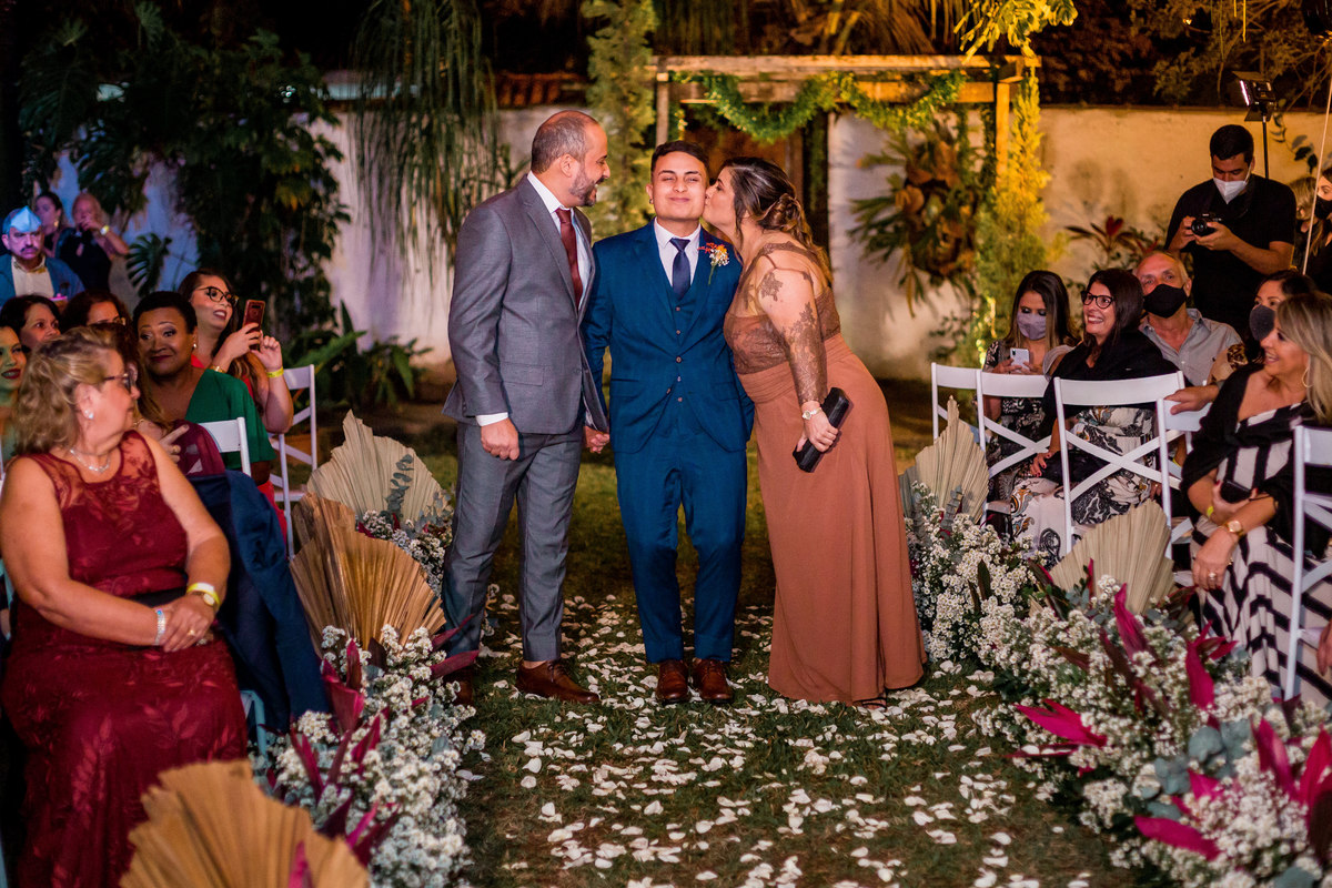Casamento ao ar livre em Niterói