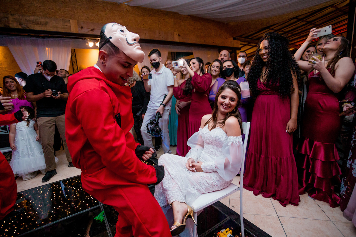 Dança Surpresa para noiva em casamento