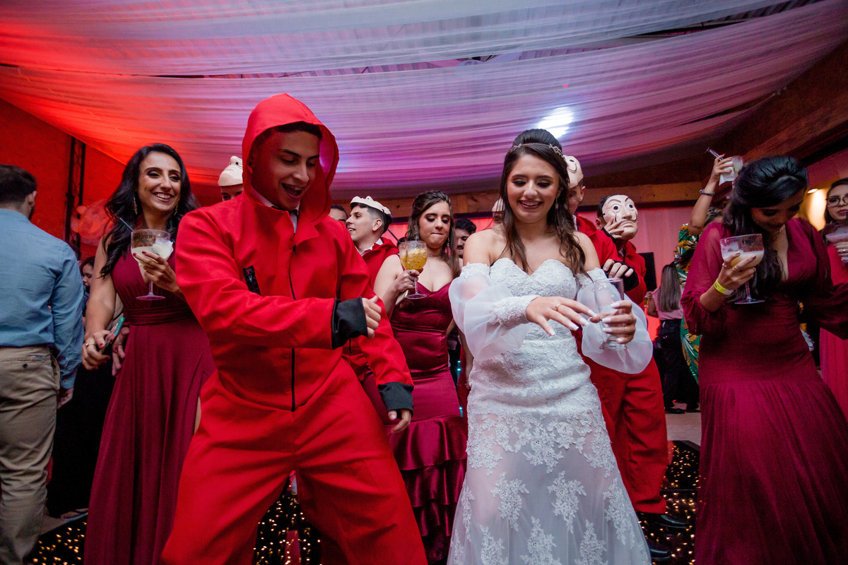 Dança Surpresa para noiva em casamento