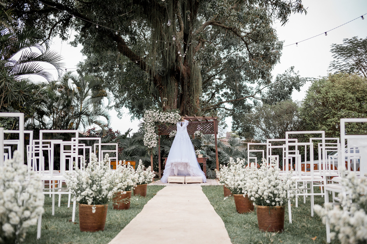 Casamento ao ar livre em São Gonçalo