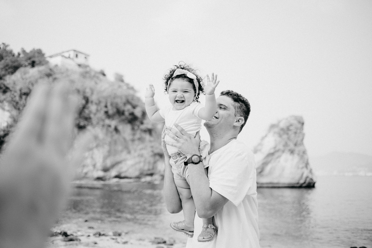 Ensaio Família na Praia de Boa Viagem em Niterói