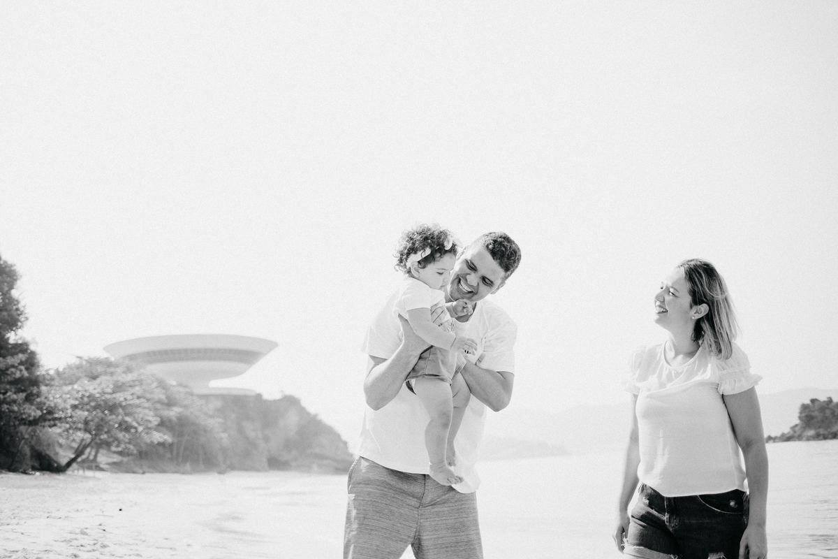 Ensaio Família no MAC em Niterói