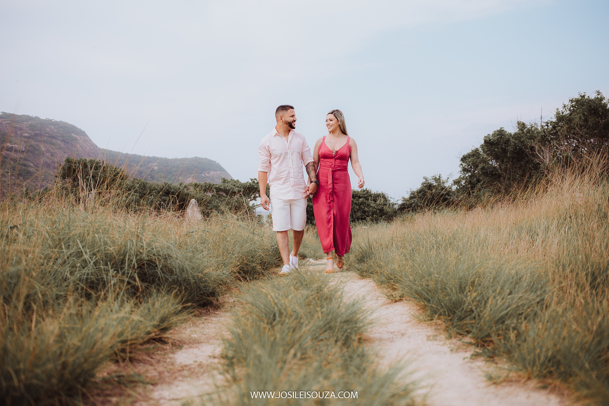 Ensaio Pré Casamento na praia de Camboinhas