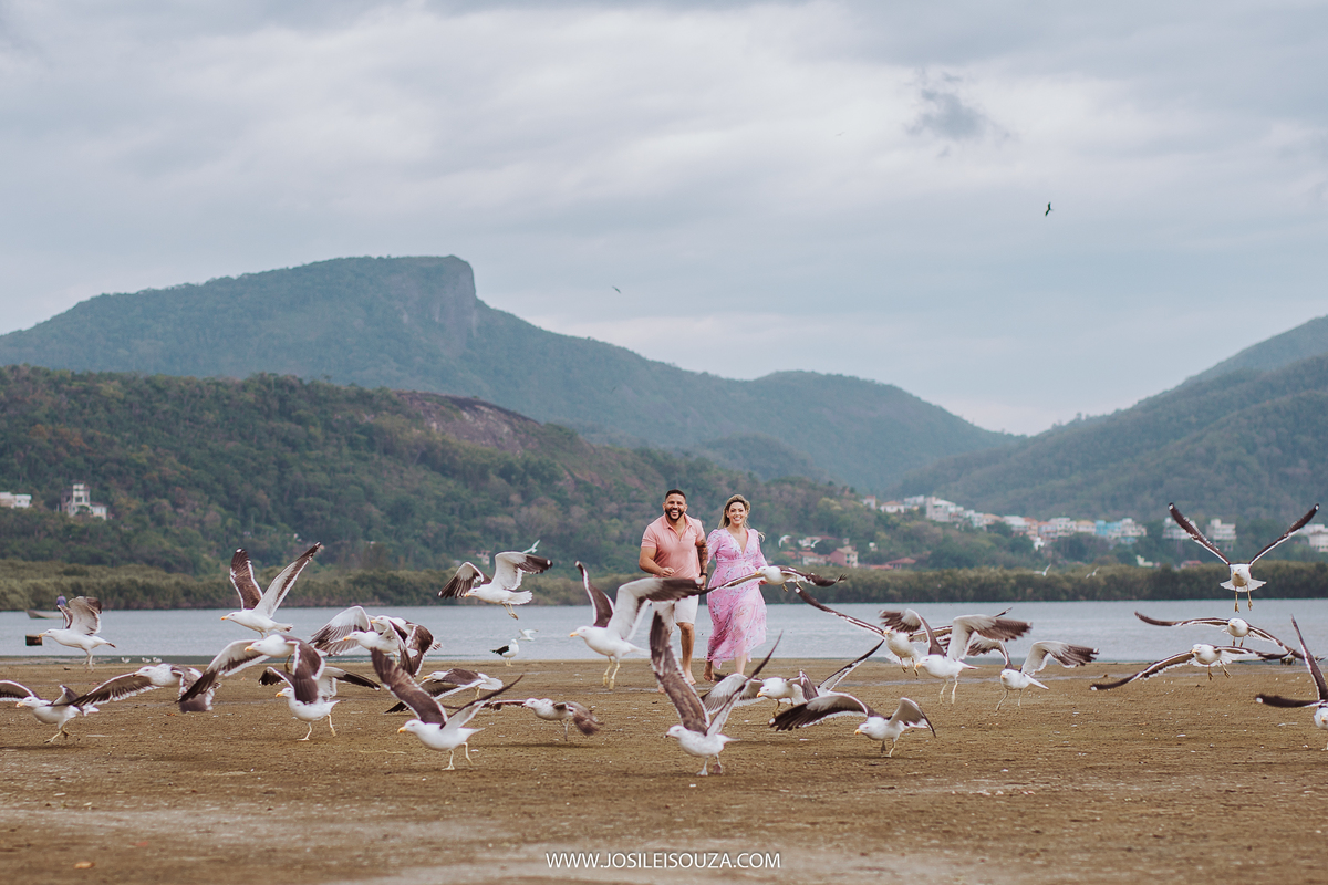 Ensaio de Casal na Lagoa em Niterói 