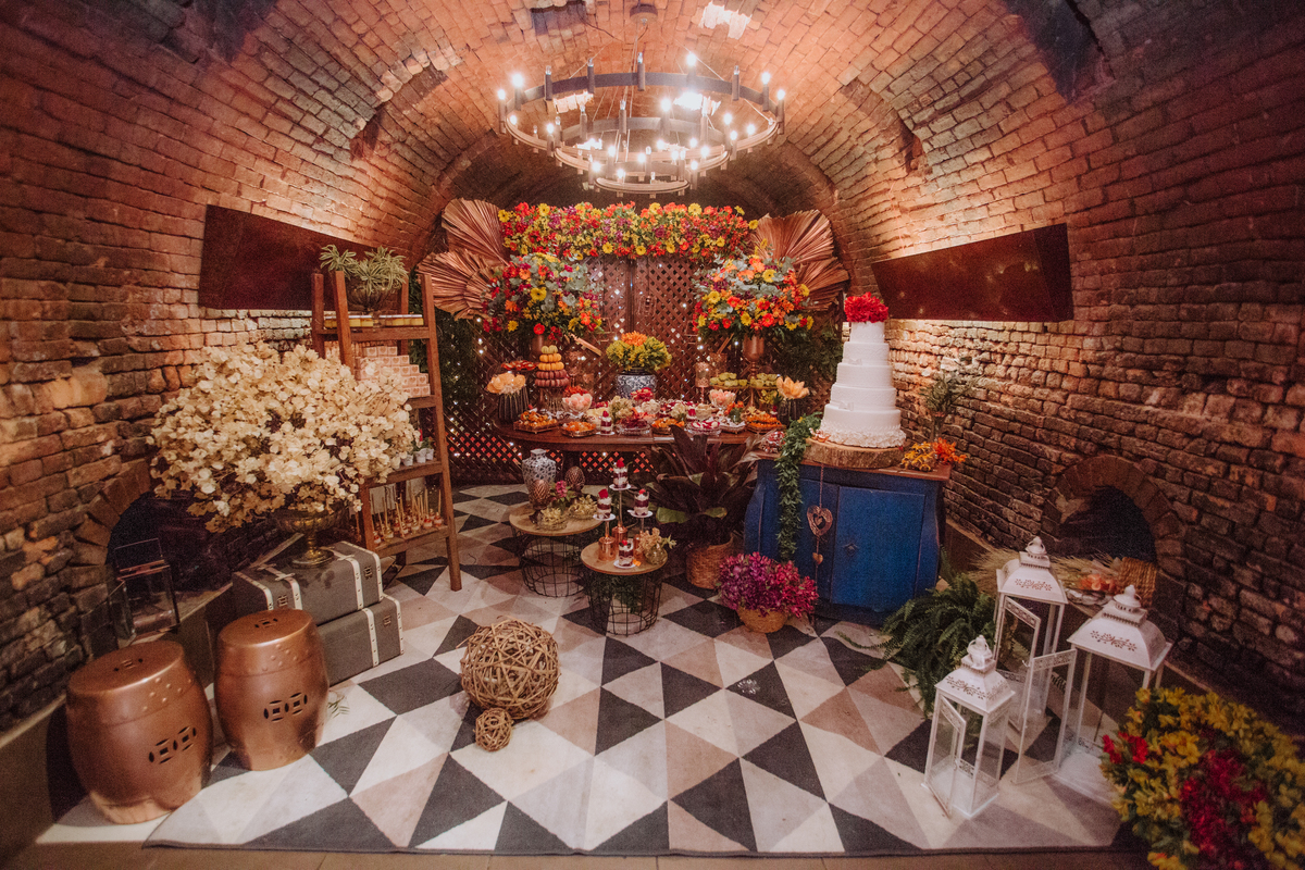 Decoração de Casamento no Restaurante Dimattoni