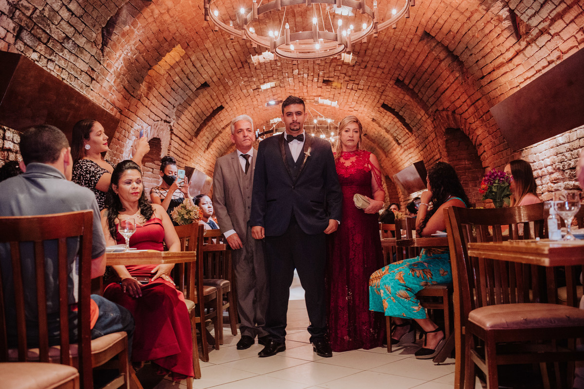 Celebração de Casamento no Restaurante Dimattoni