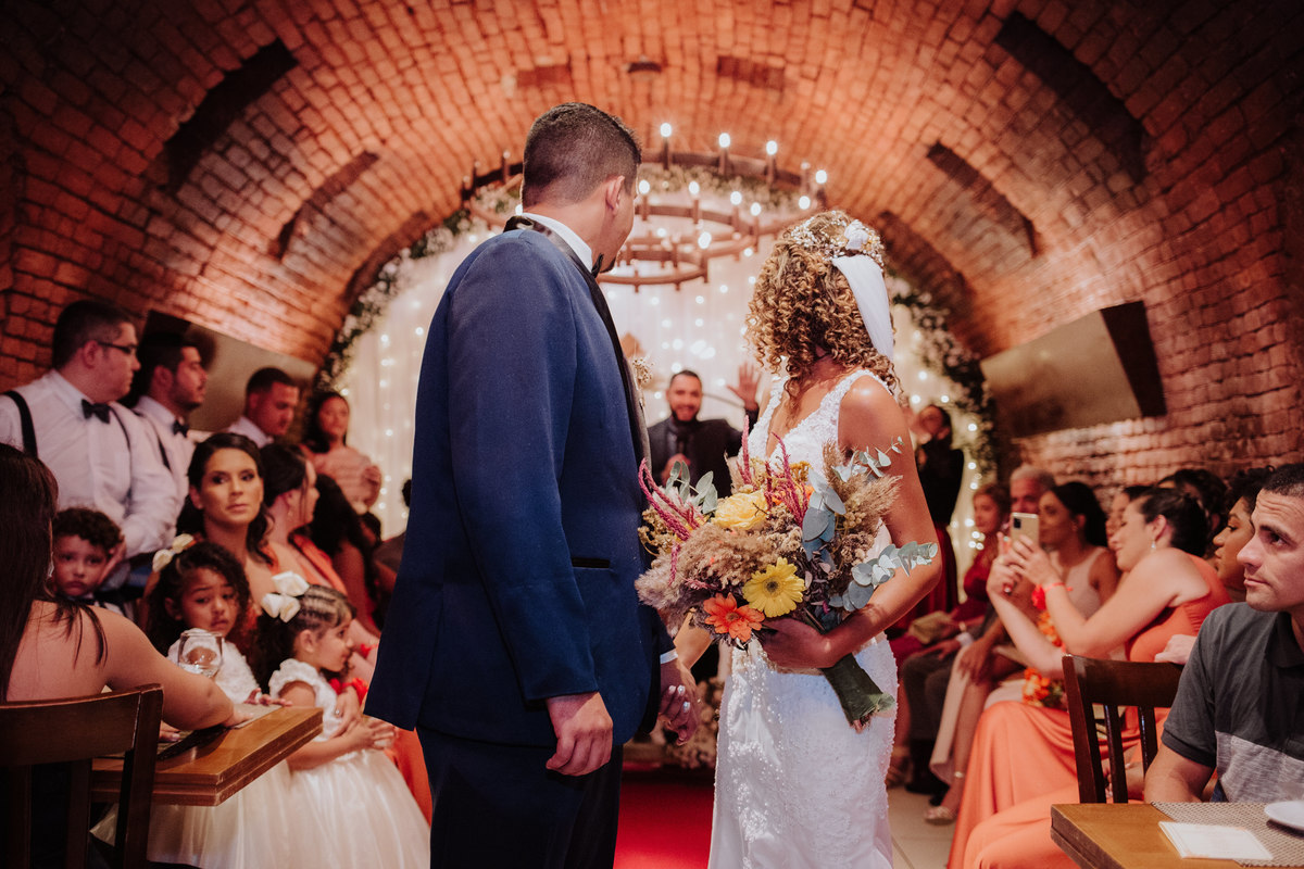 Casamento emocionante em restaurante no Rio de Janeiro