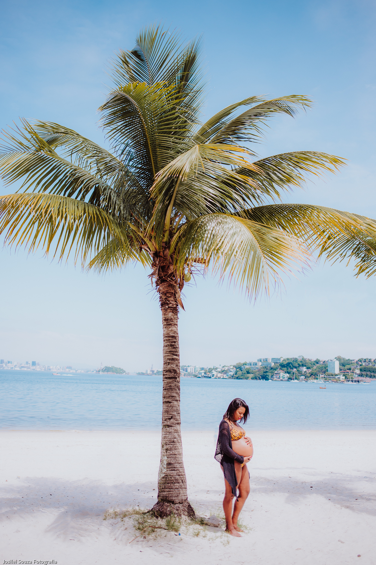 Ensaio de Gestante na Praia de São Francisco