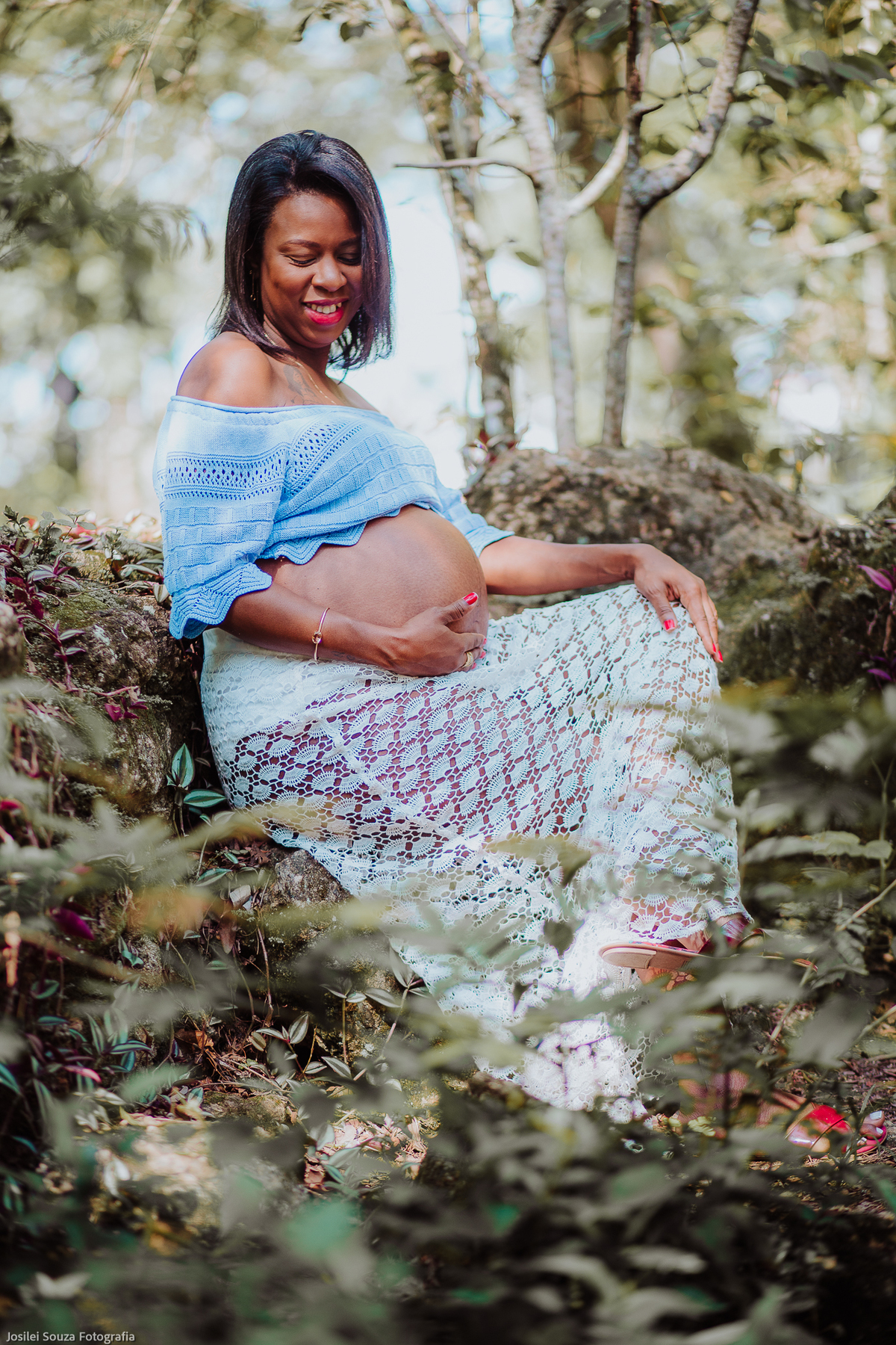 Ensaio Fotográfico de Gestante no Parque da Cidade em Niterói